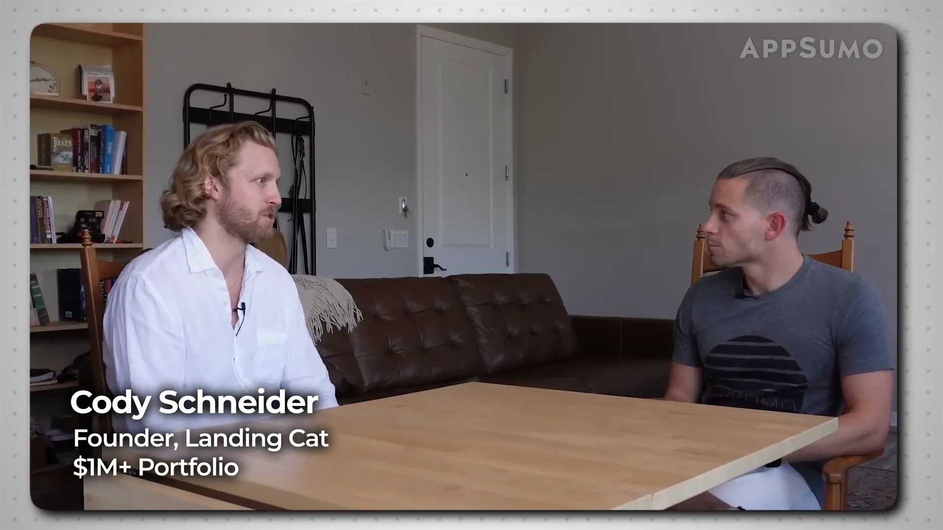 Interview with a self-made millionaire explaining the importance of riding big waves