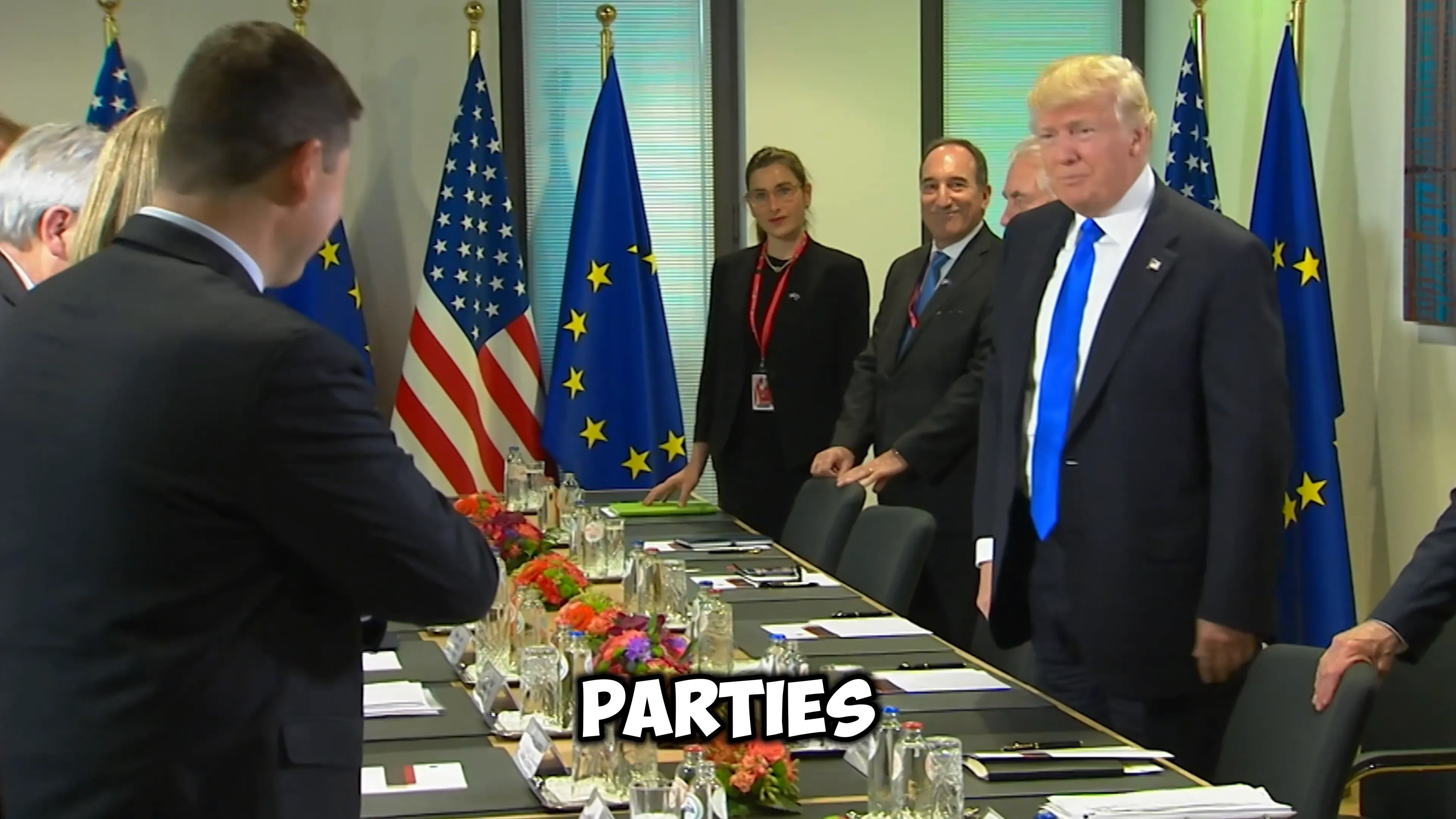 Sebastian Tynkkynen addressing trade war issues