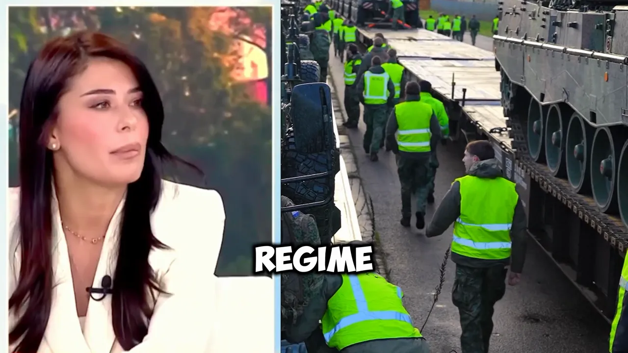 Soldiers in high-visibility vests walking beside military vehicles being loaded