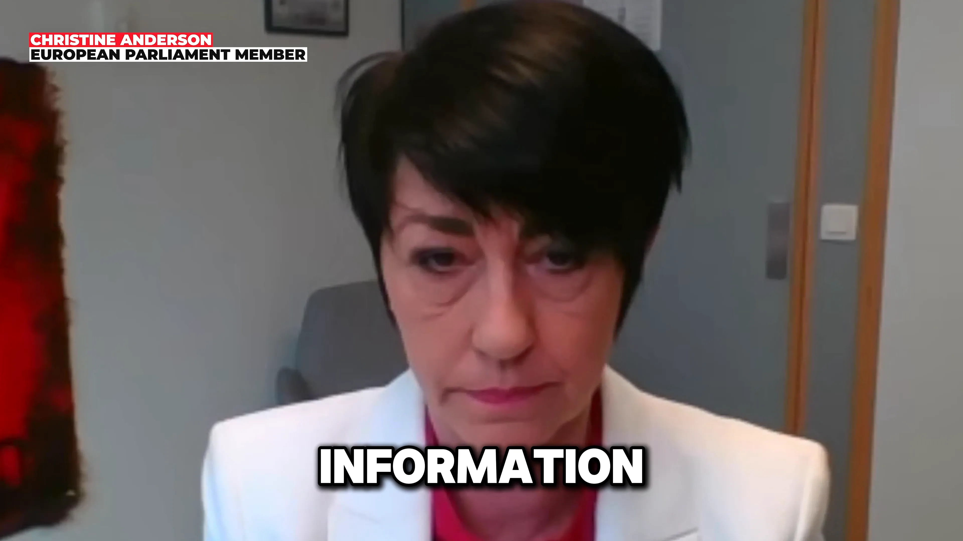 Illustration of censorship of factual information
