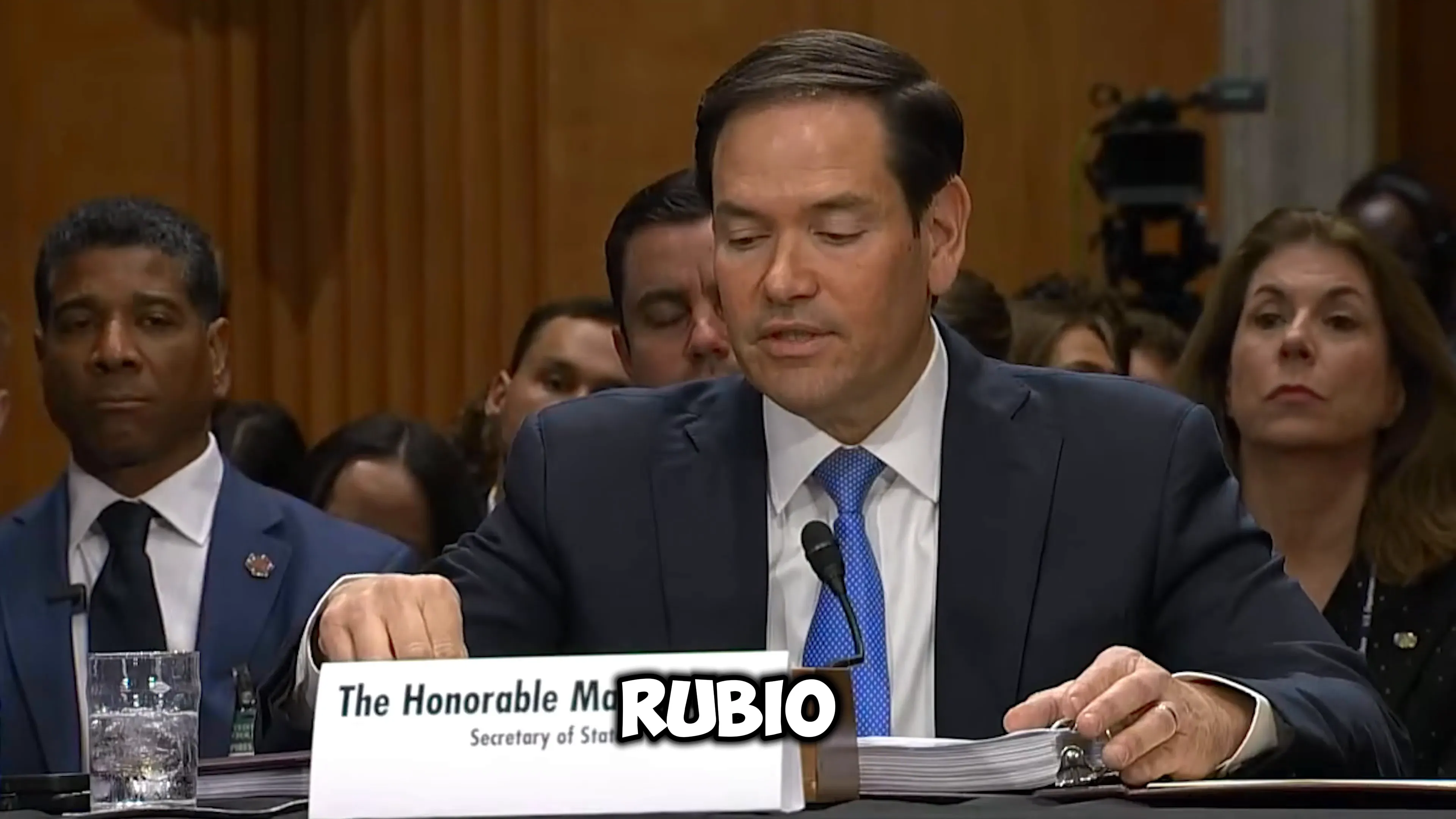 Marco Rubio warning about open borders