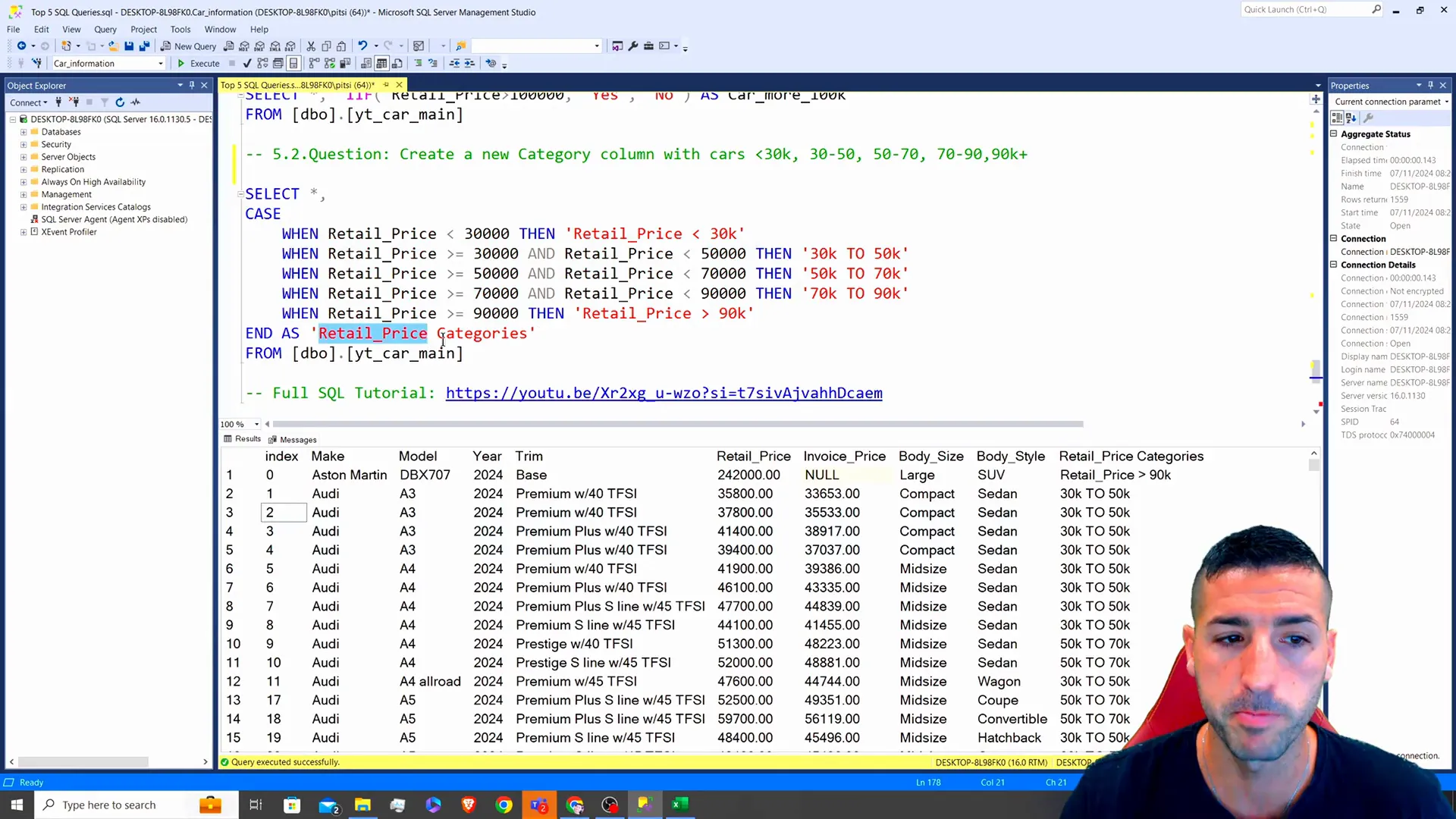 CASE Statements SQL Example