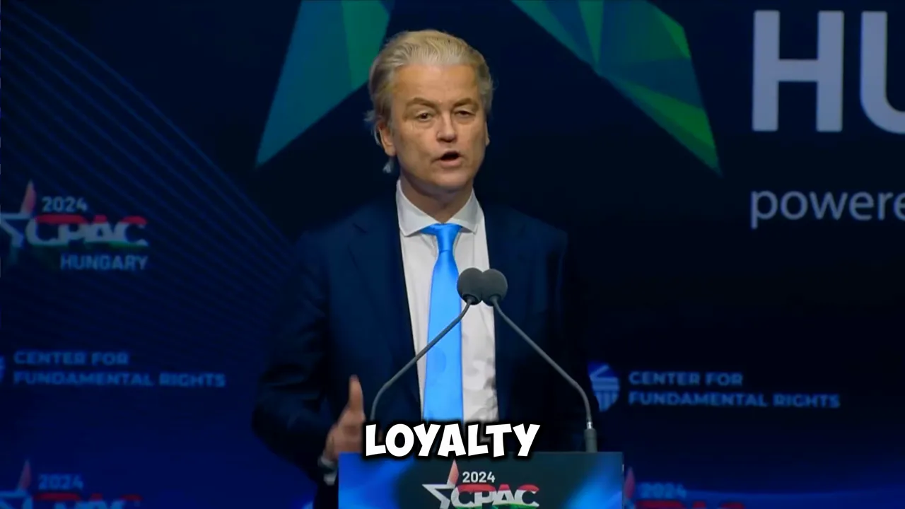 Wilders listing policy failures attributed to leftish elites