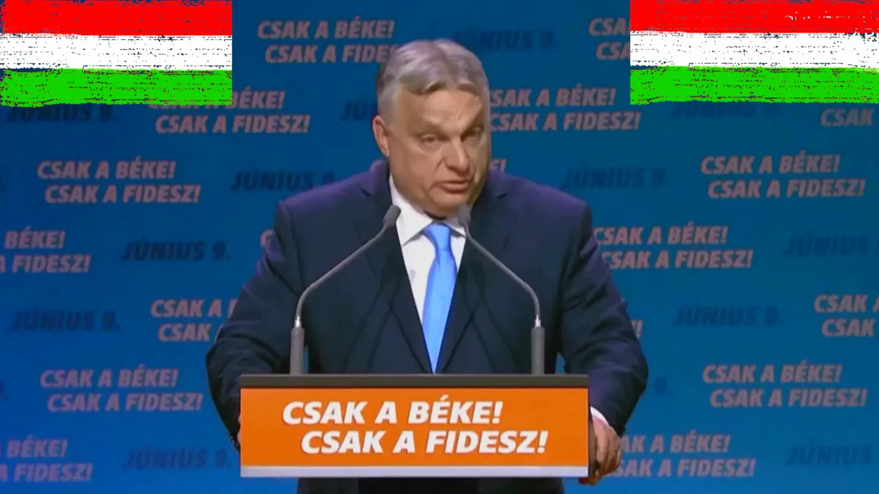 Orbán condemning Brussels leadership and warning about policy failures