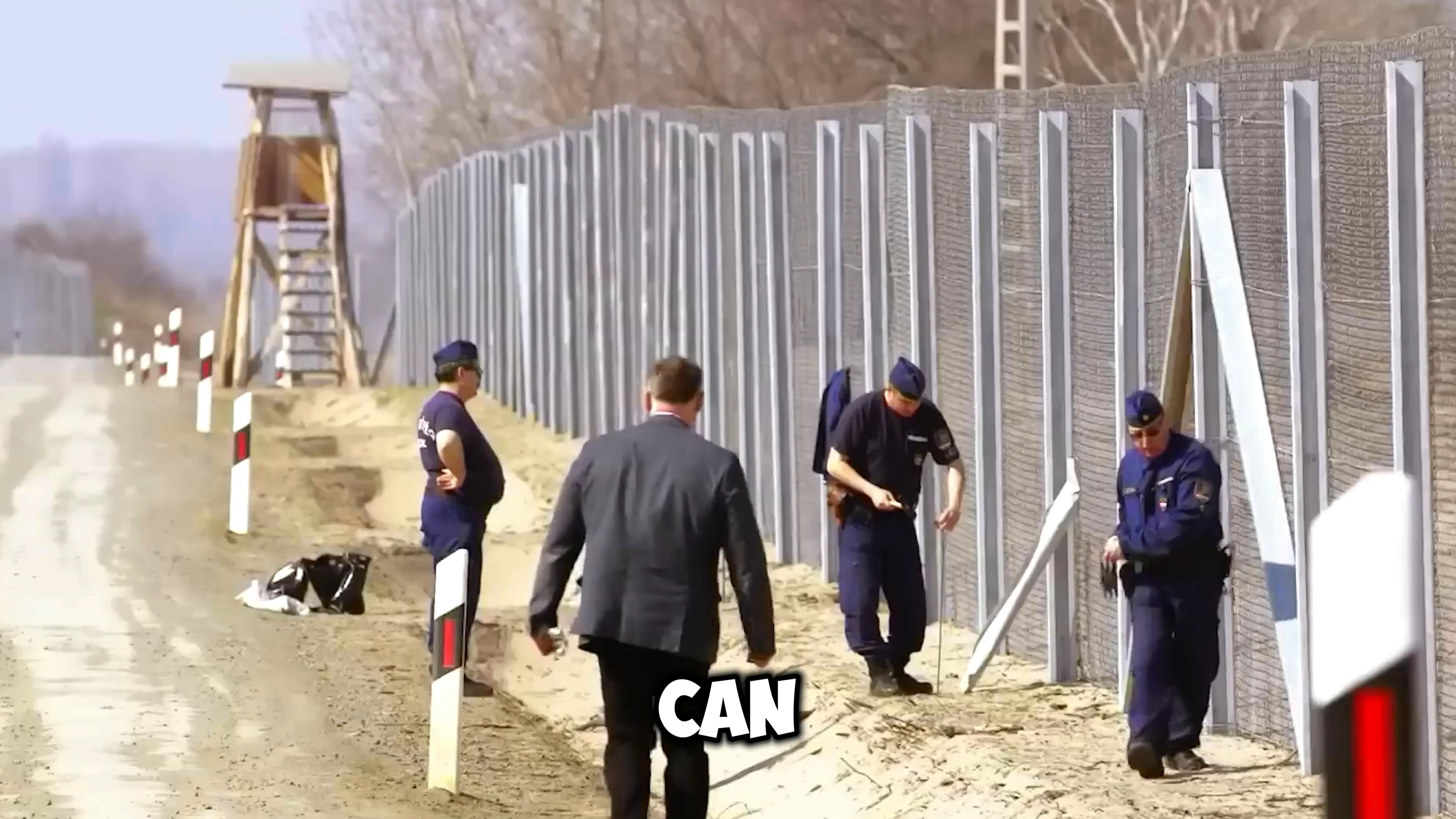 Border defense and migration control in Hungary