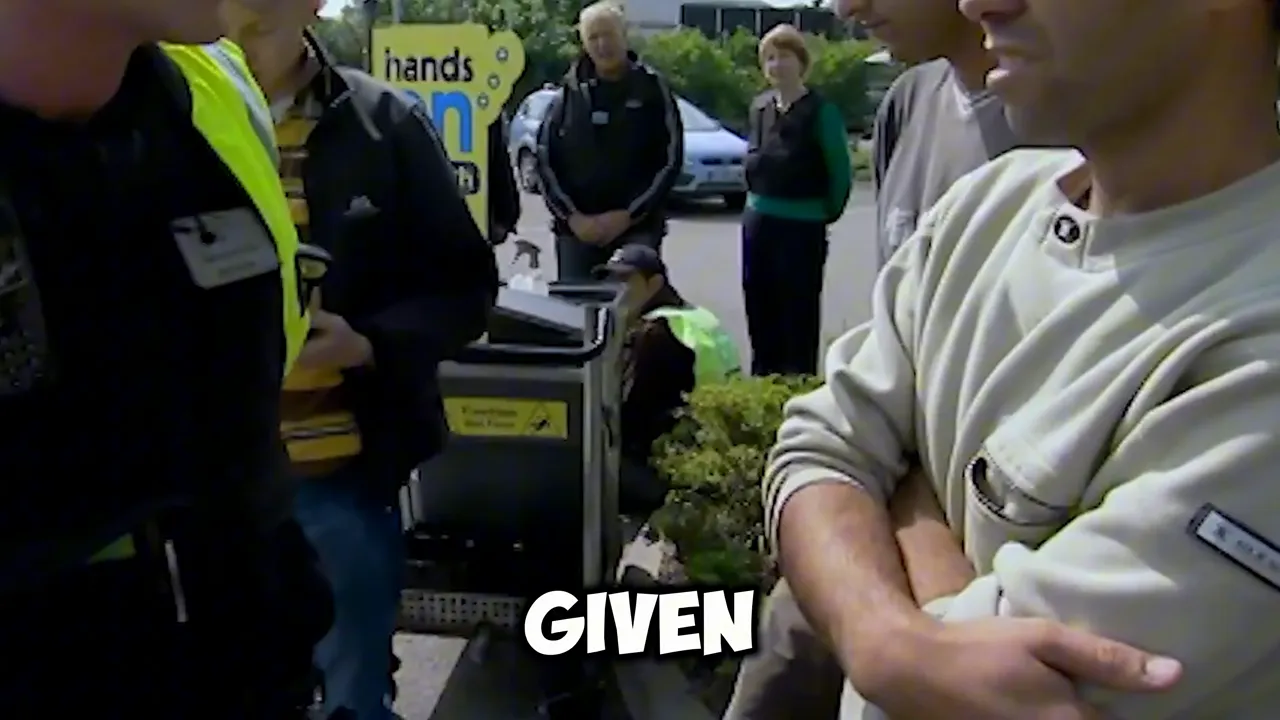 Police arrest of an individual for illegal crossing