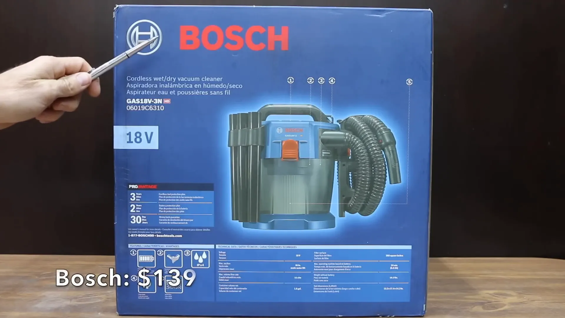 Máy hút bụi Milwaukee với độ bền cao