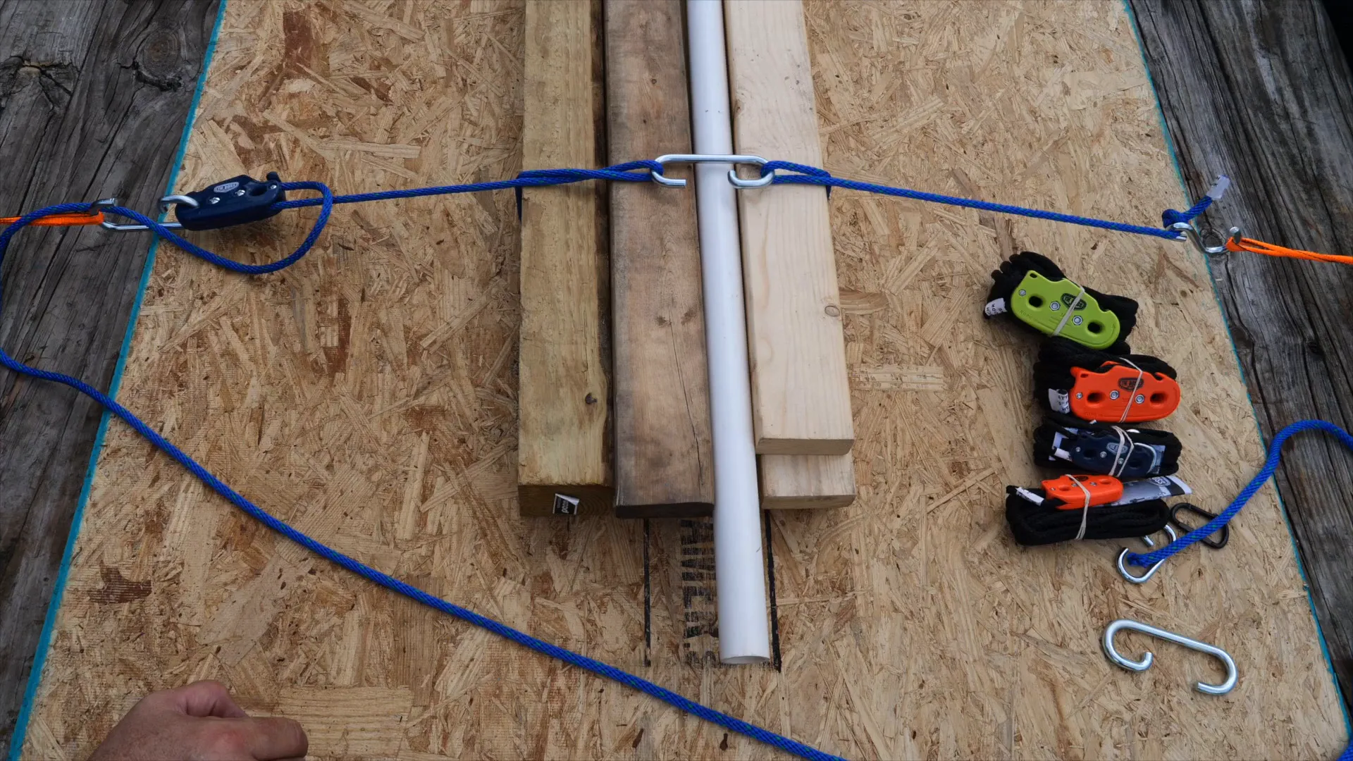 Cách buộc tải hiệu quả với dây buộc Tie Boss