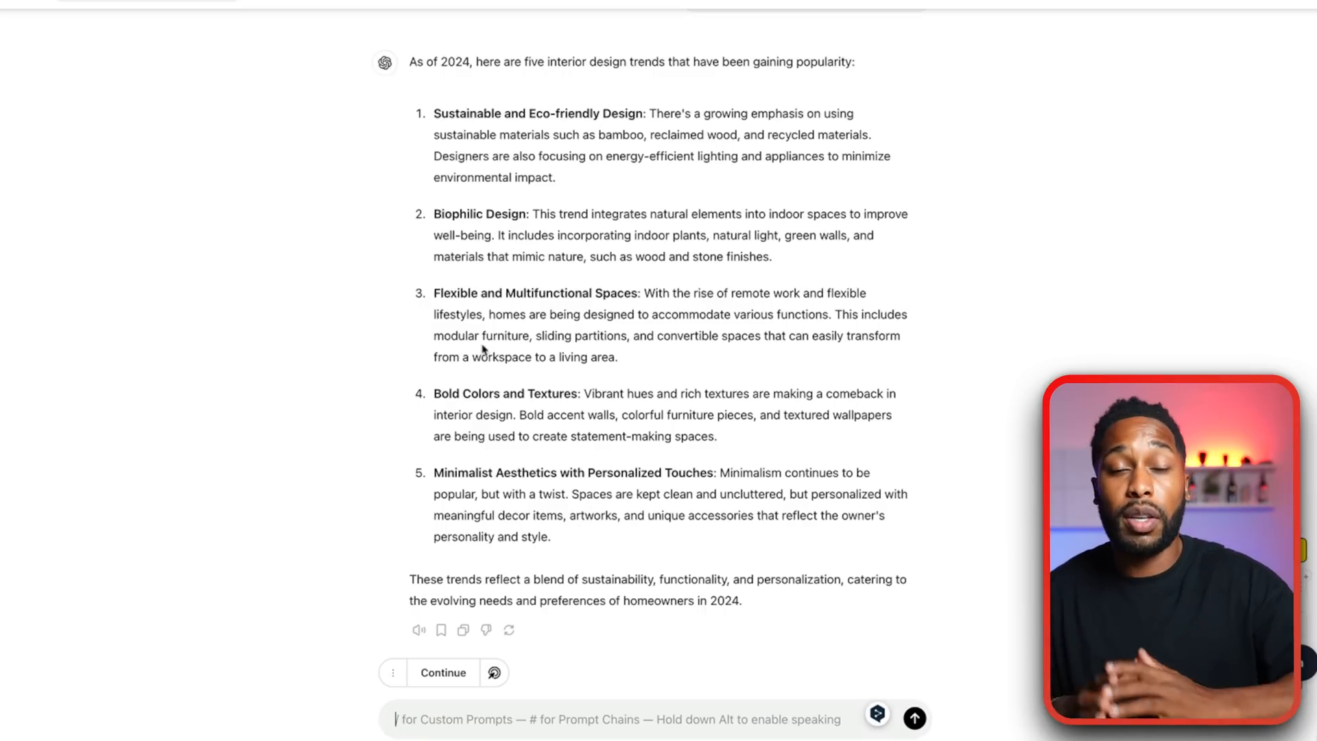 Using ChatGPT for Content Creation