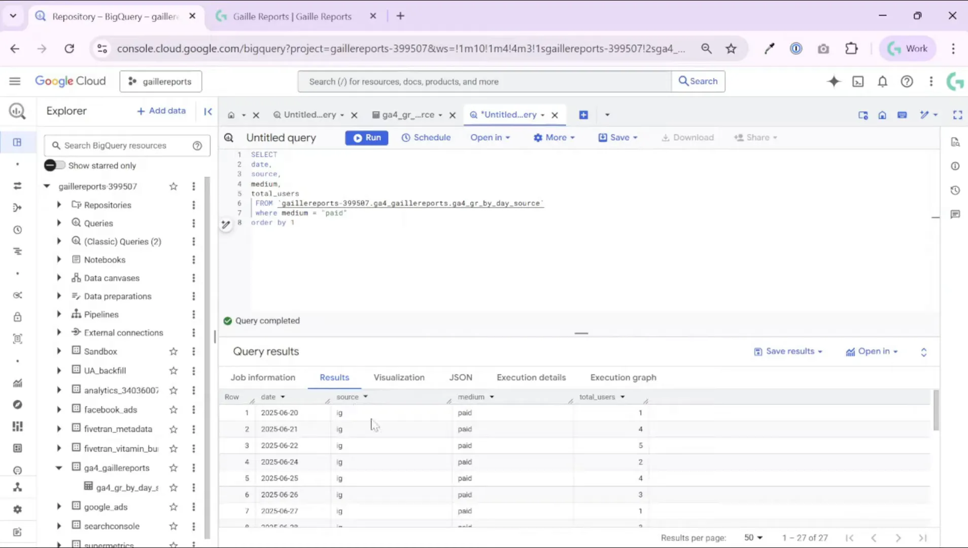 SQL editor preview showing cumulative SUM and OVER partitioning