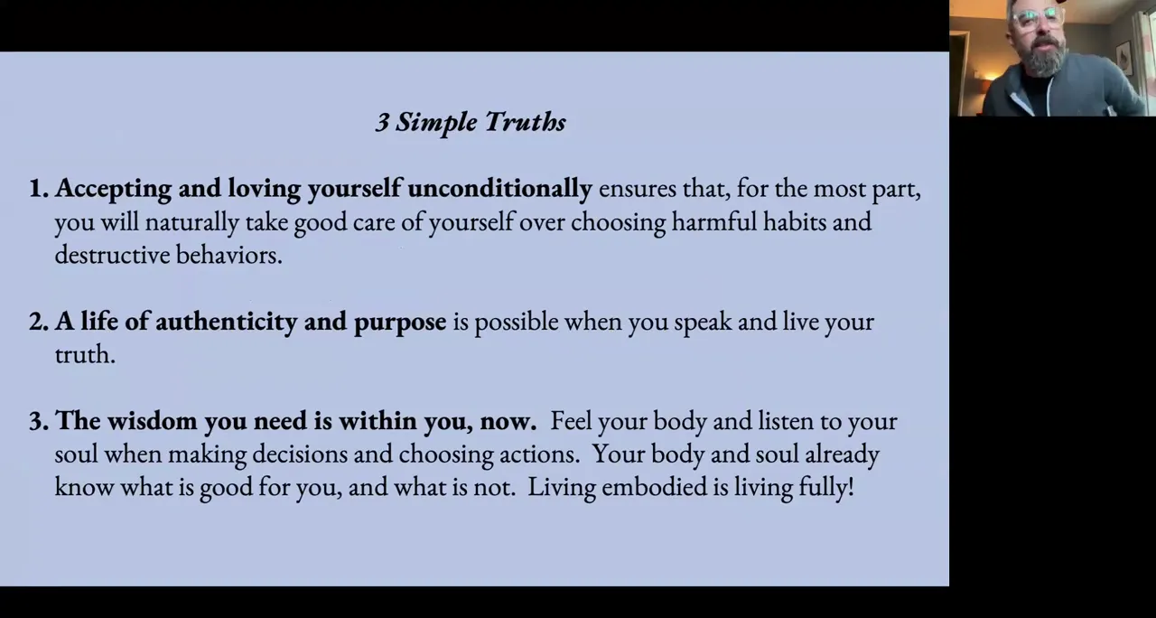 Slide on three pillars of authenticity