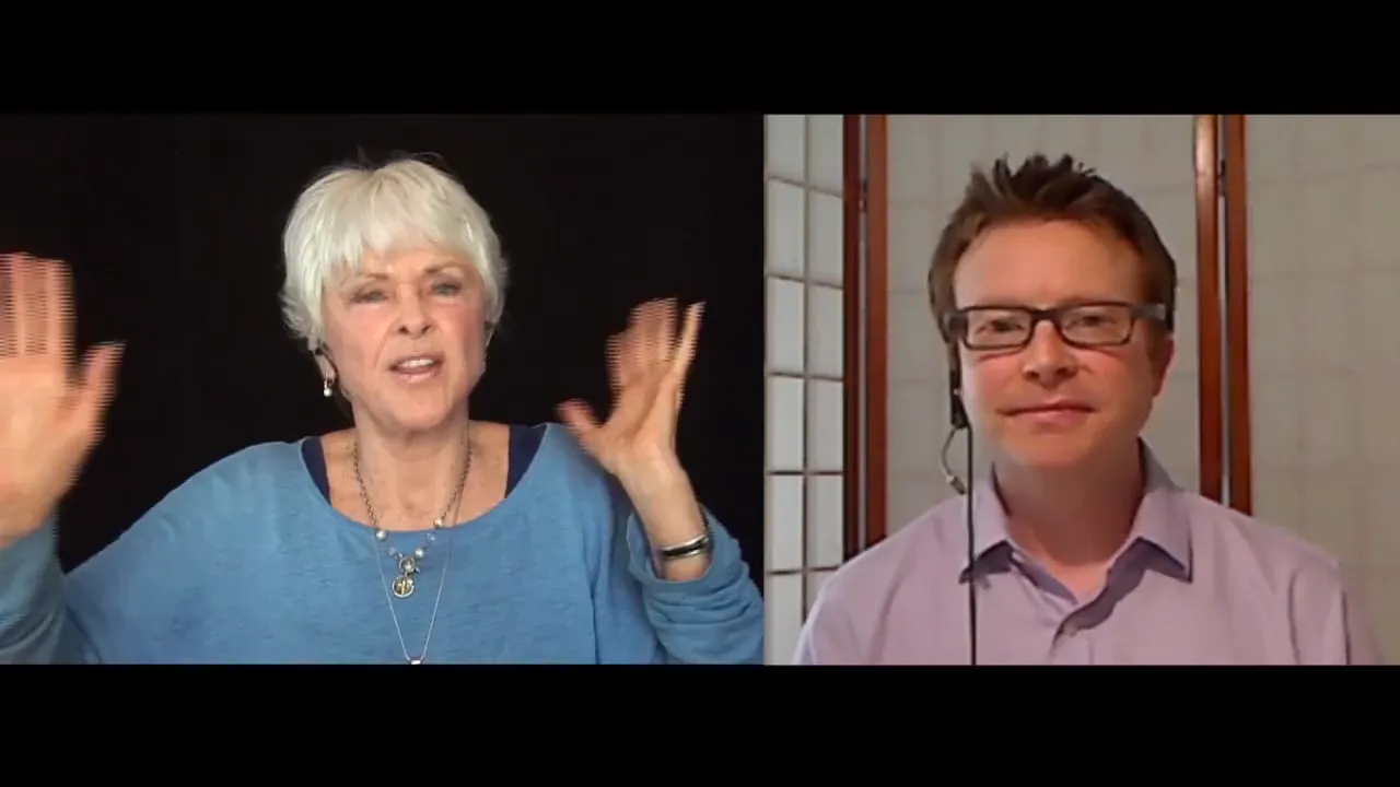 Byron Katie describing mind enlightening itself