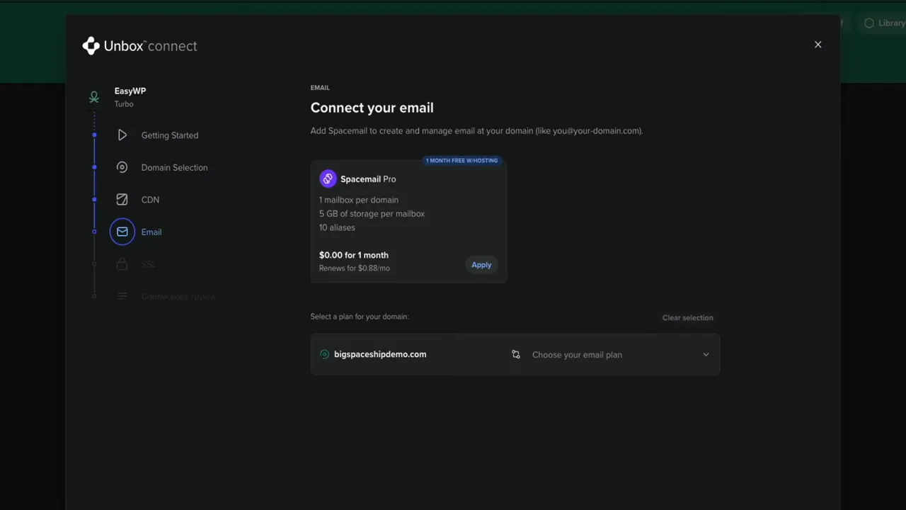 Spacemail plan options and benefits