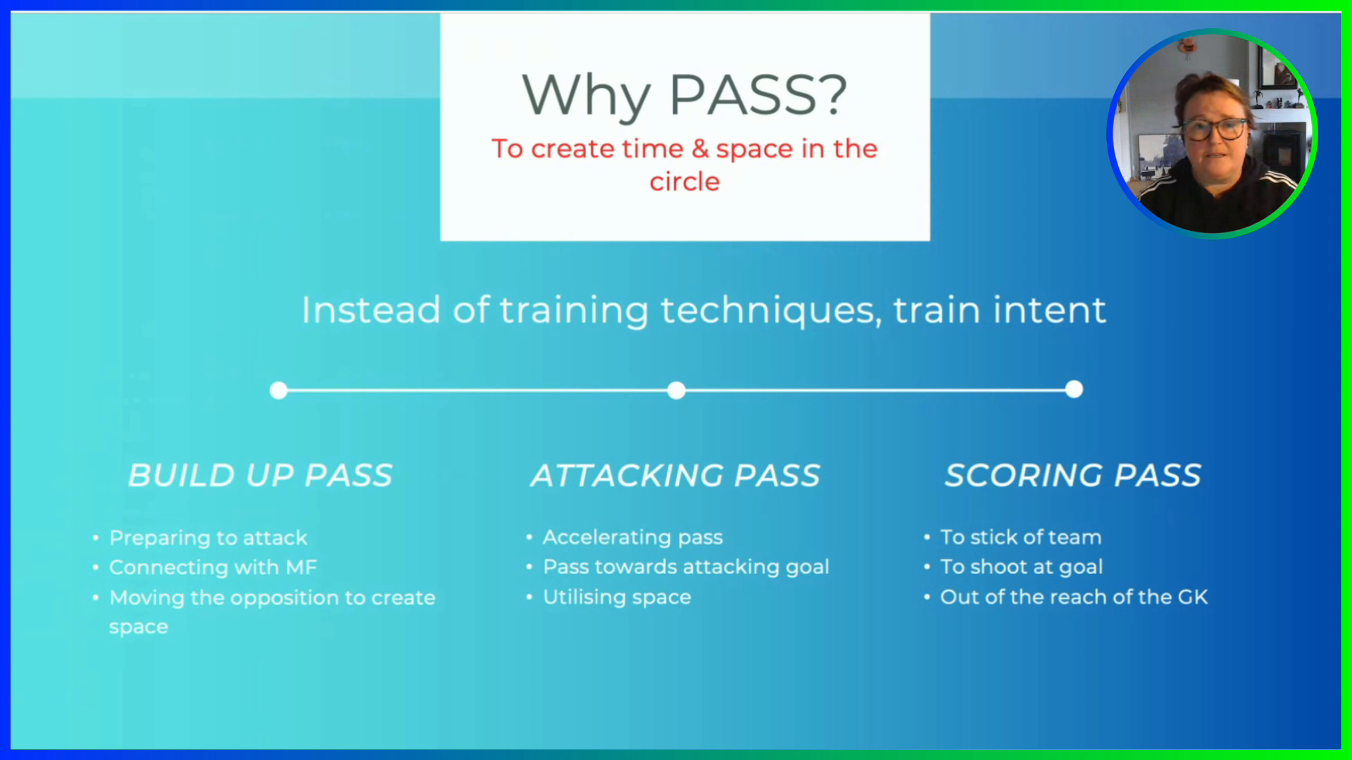 Alyson discusses different types of passes