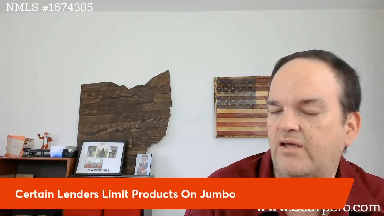 Lender overlays on VA jumbo loans