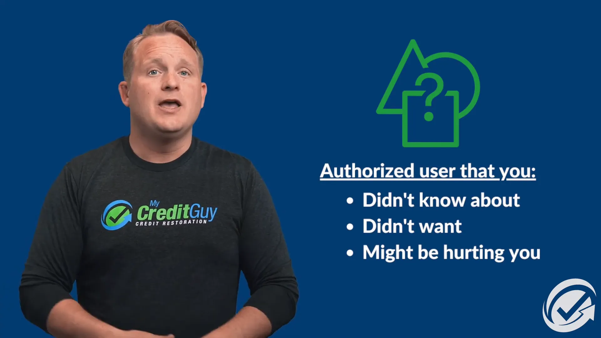 Removing unauthorized user from credit report
