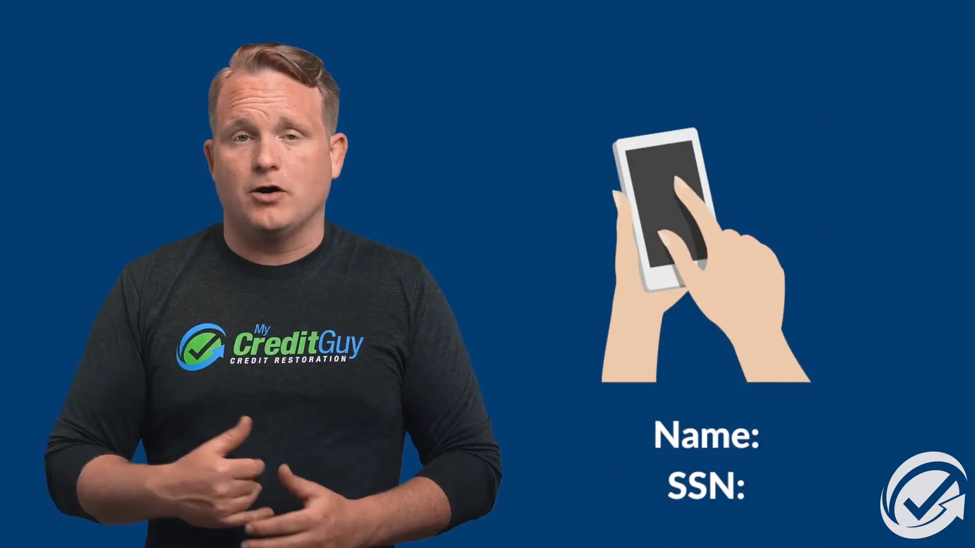 Process of adding authorized user with social security number