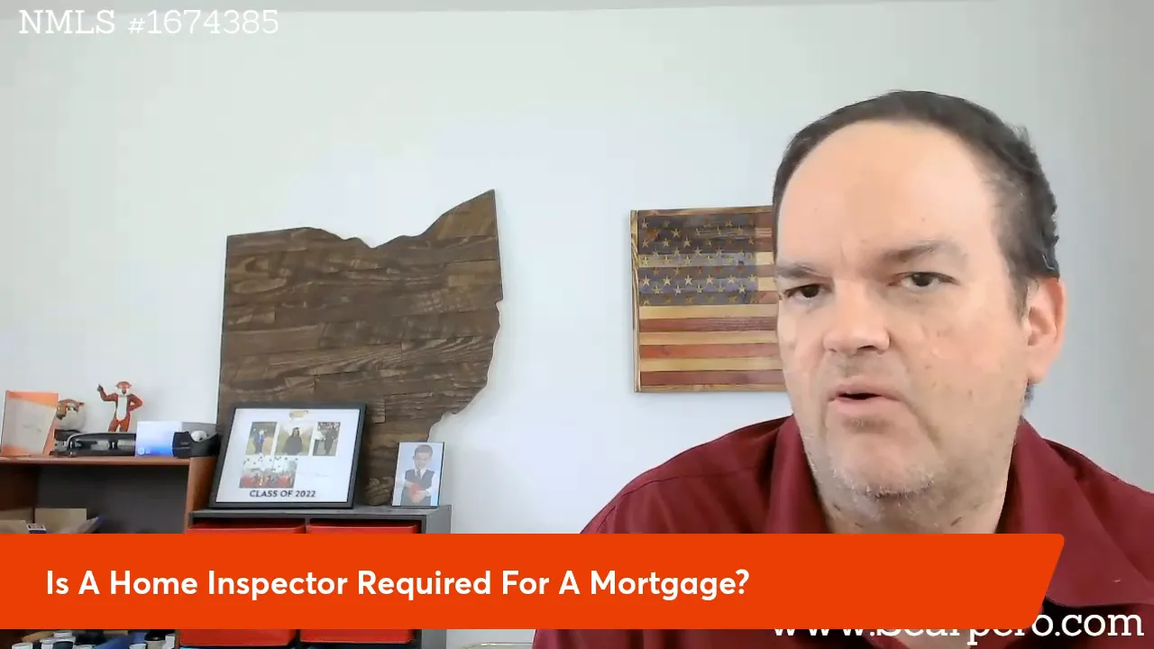 Home inspector is not required for mortgage approval
