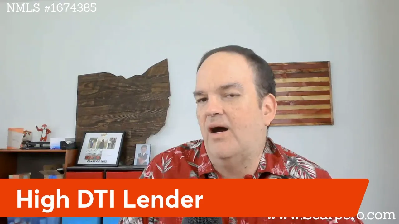 Mortgage broker exploring high DTI and Non-QM loan options