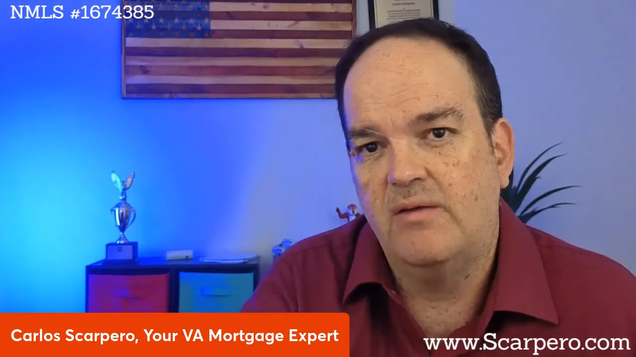 Presenter delivering the final takeaway on VA loan benefits and next steps