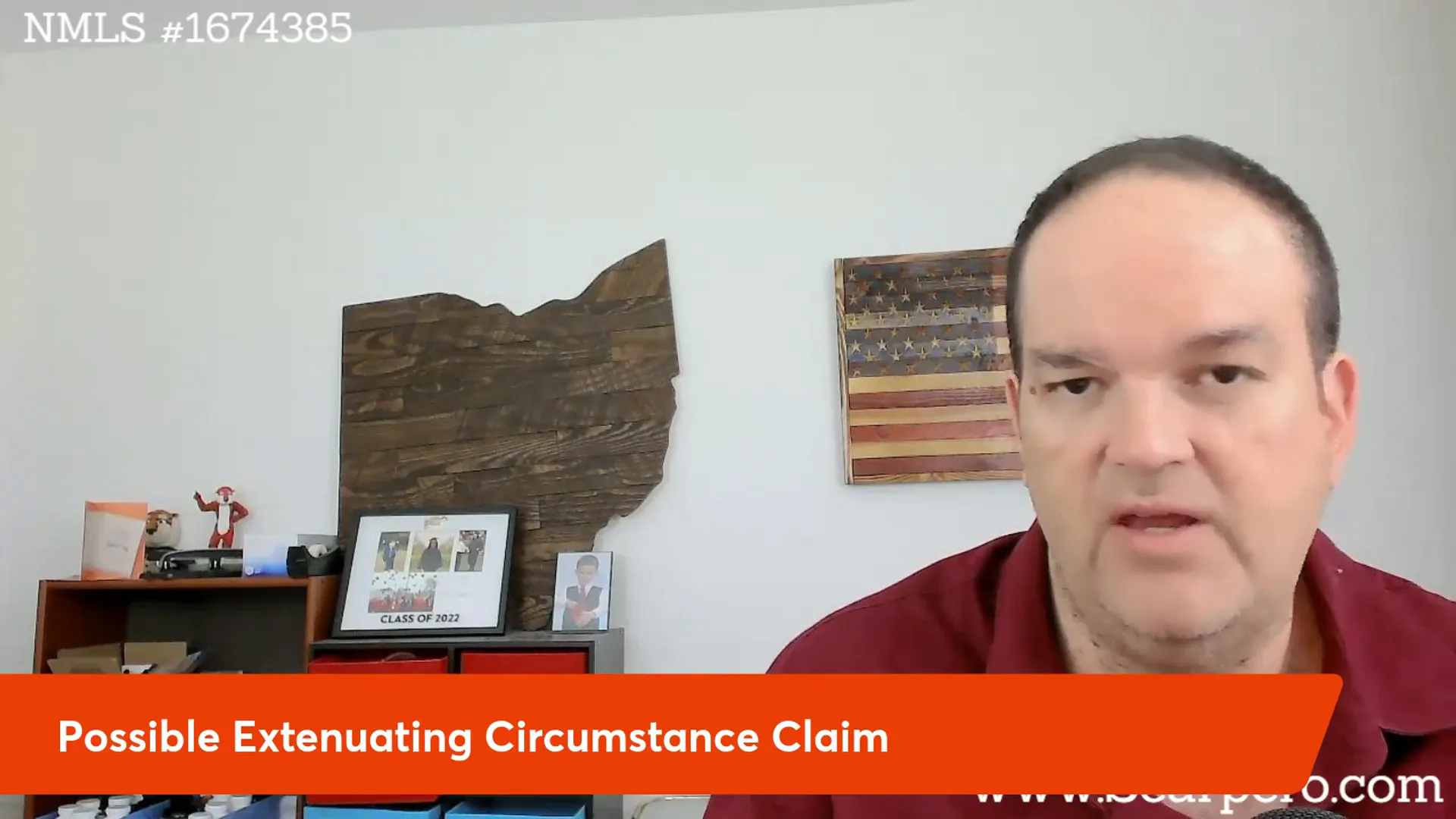 Extenuating circumstances explanation for VA home loans