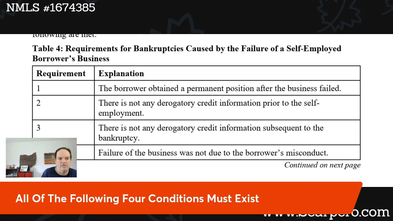 VA Handbook rules for bankruptcy and home loans
