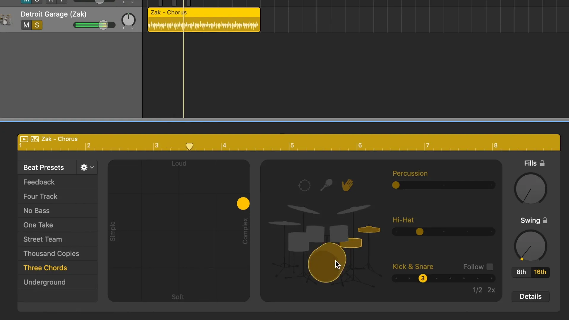 Combining samples in Logic Pro