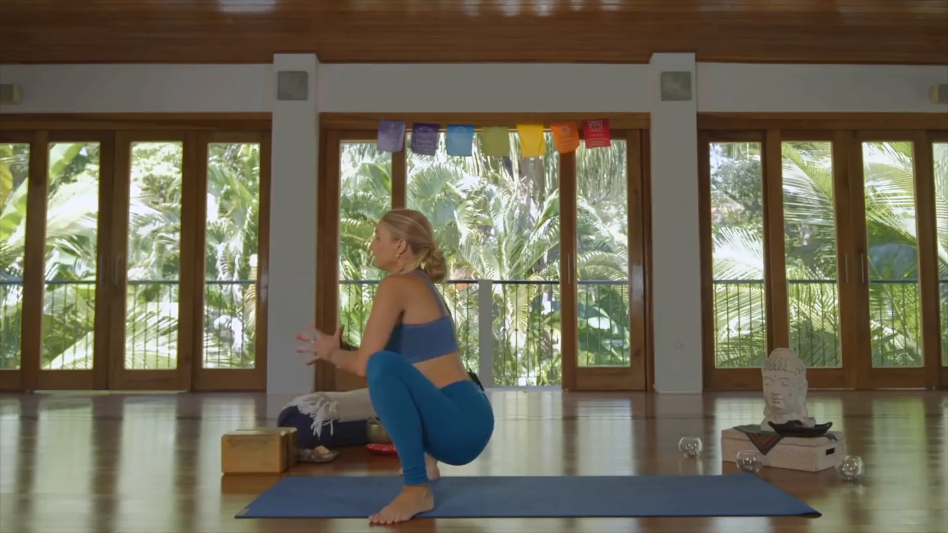 Malasana Squat in Gentle Prenatal Yoga