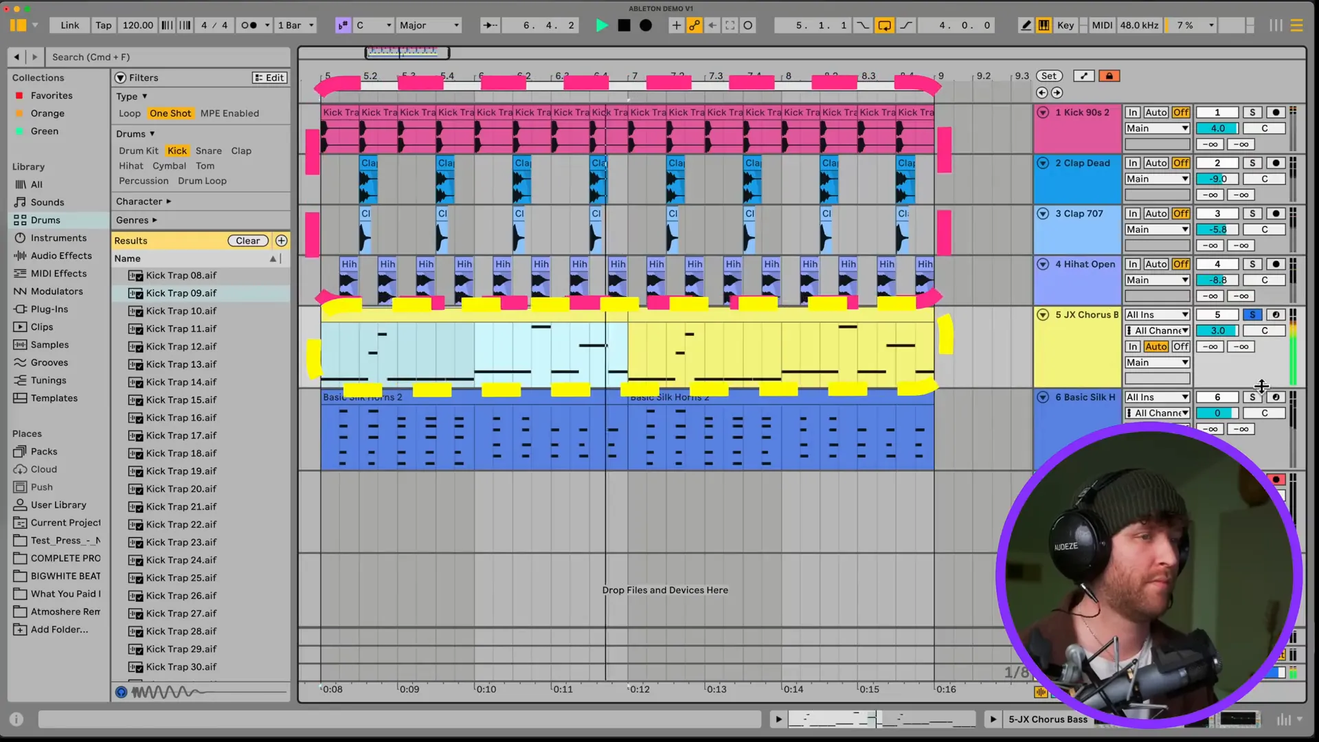 Layering sounds in Ableton