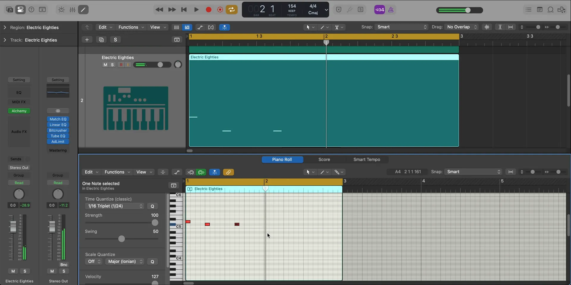 Making A Playboi Carti Instrumental: Remaking "EVIL J0RDAN" from Scratch 5 Crafting the melody