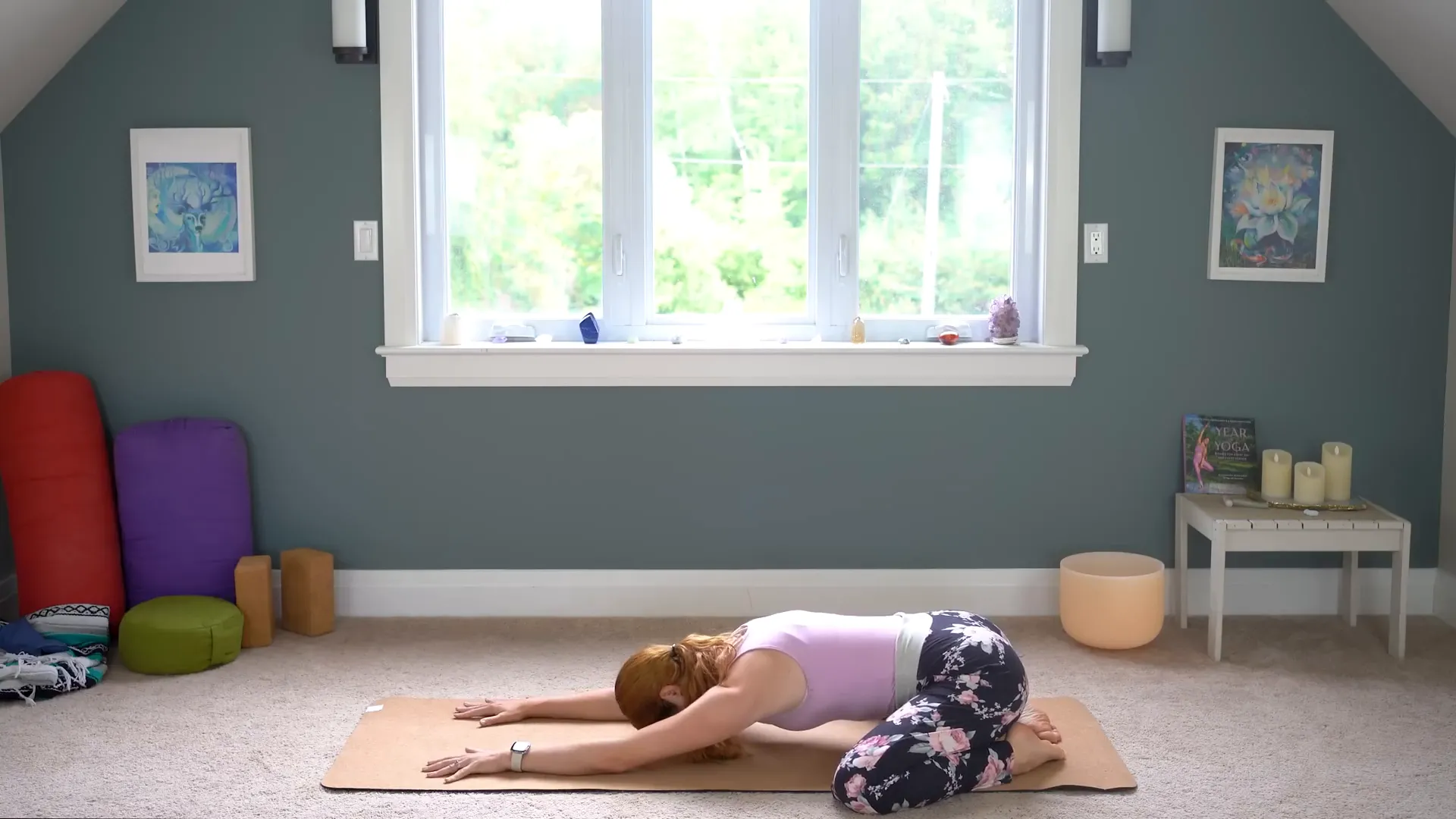 Tabletop Pose for building strength