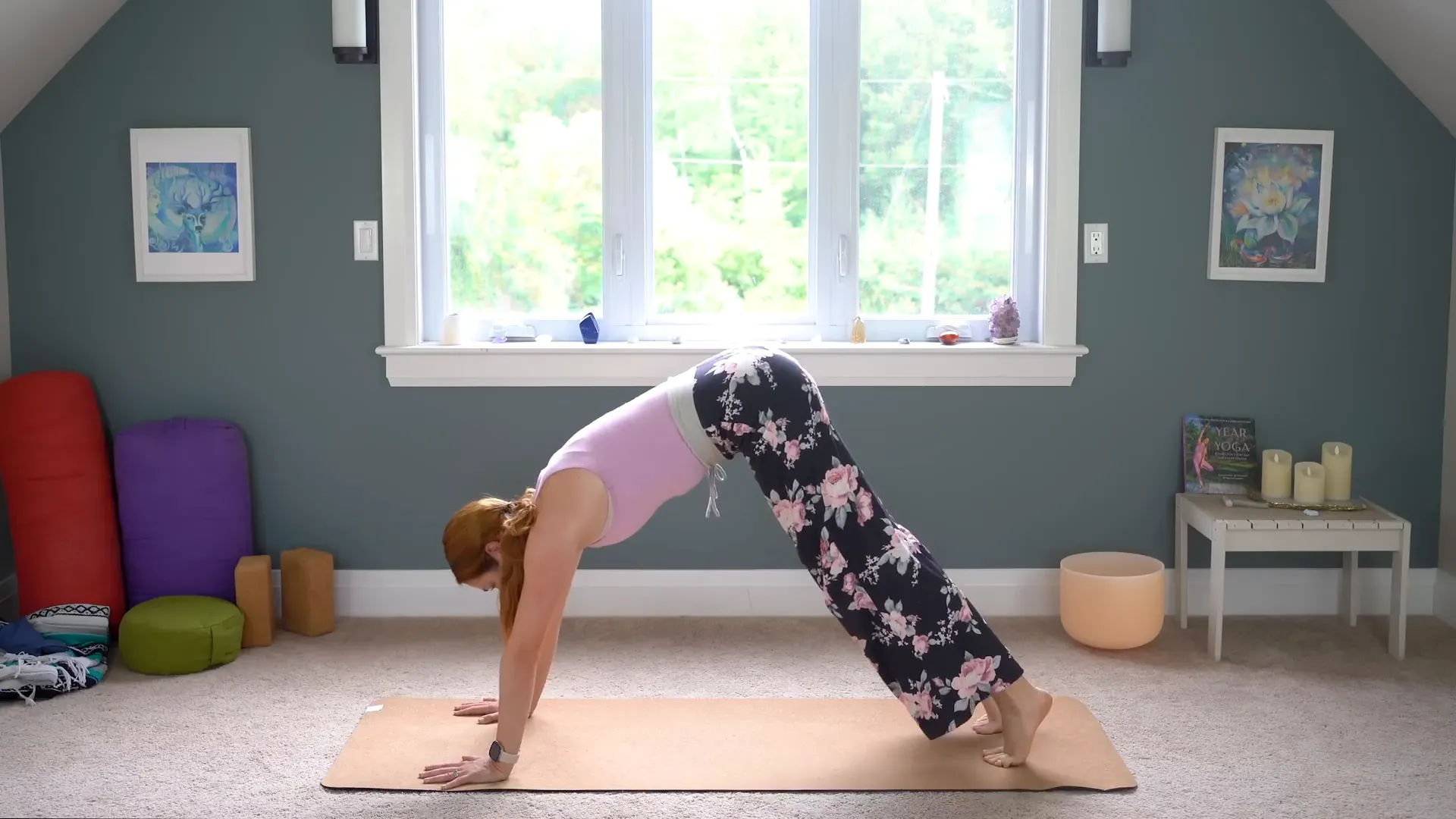 Returning to Downward Facing Dog