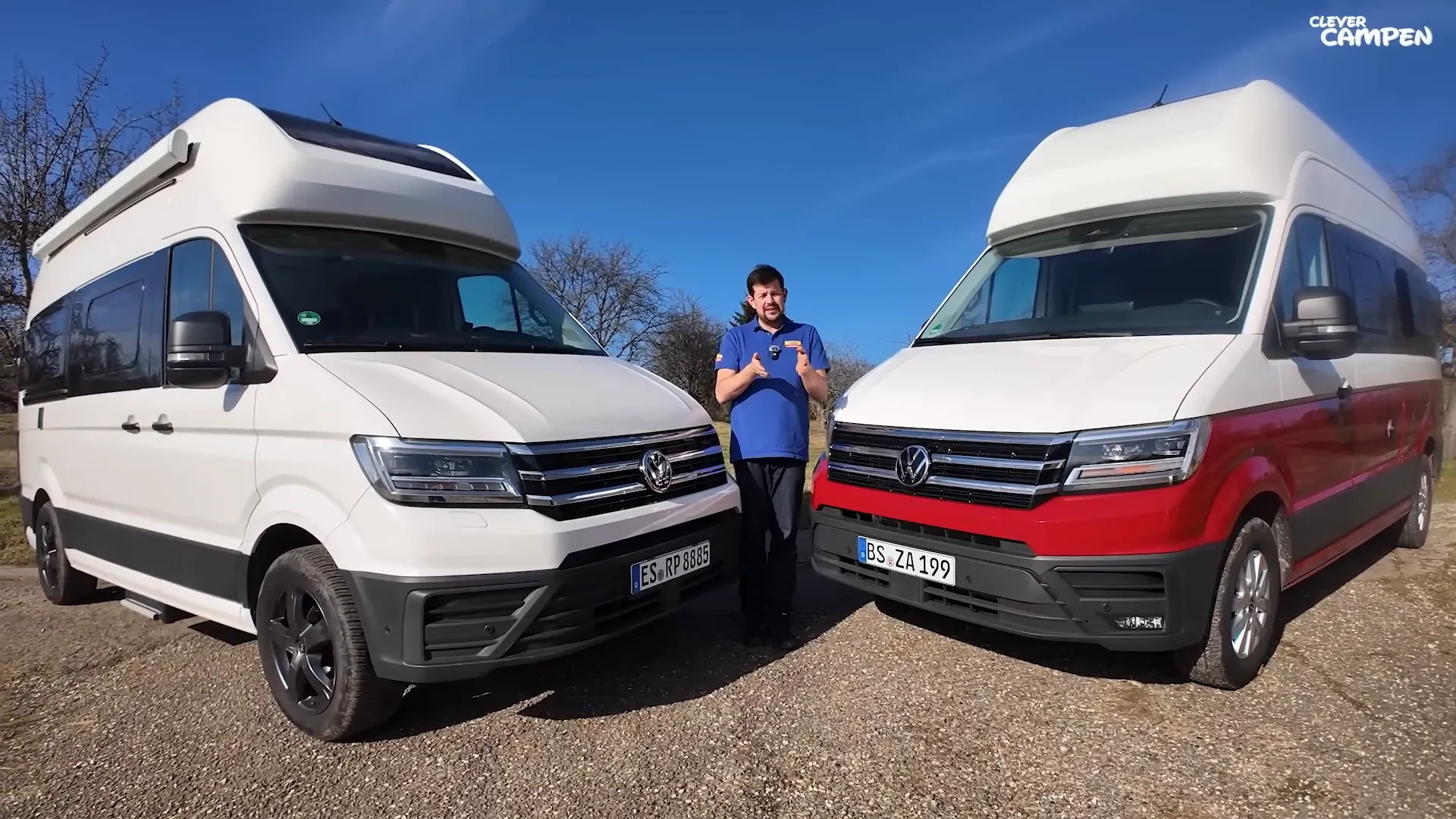 Frontansicht Grand California Facelift mit neuer Radareinheit