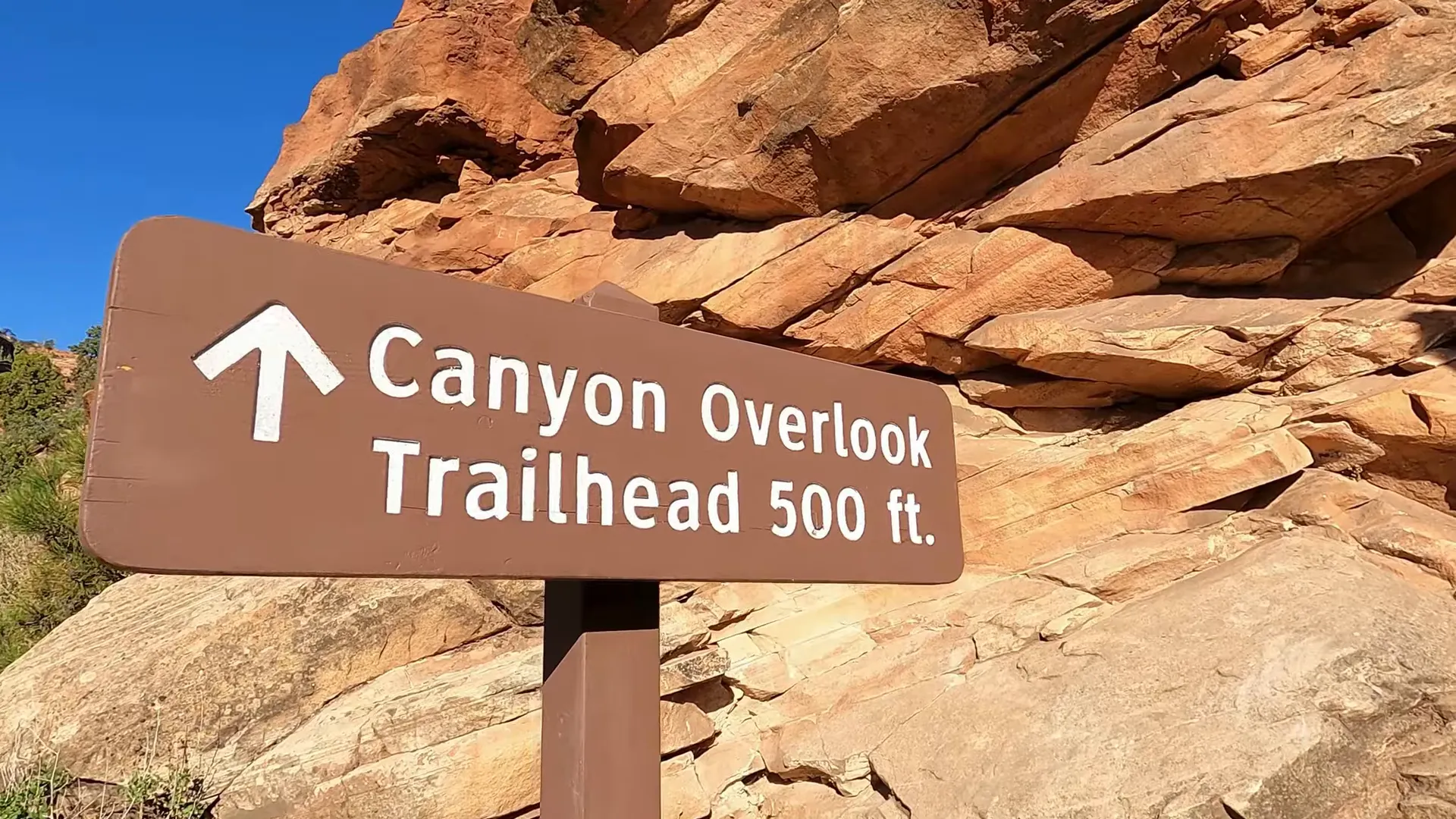 View from the Canyon Overlook Trail in Zion National Park