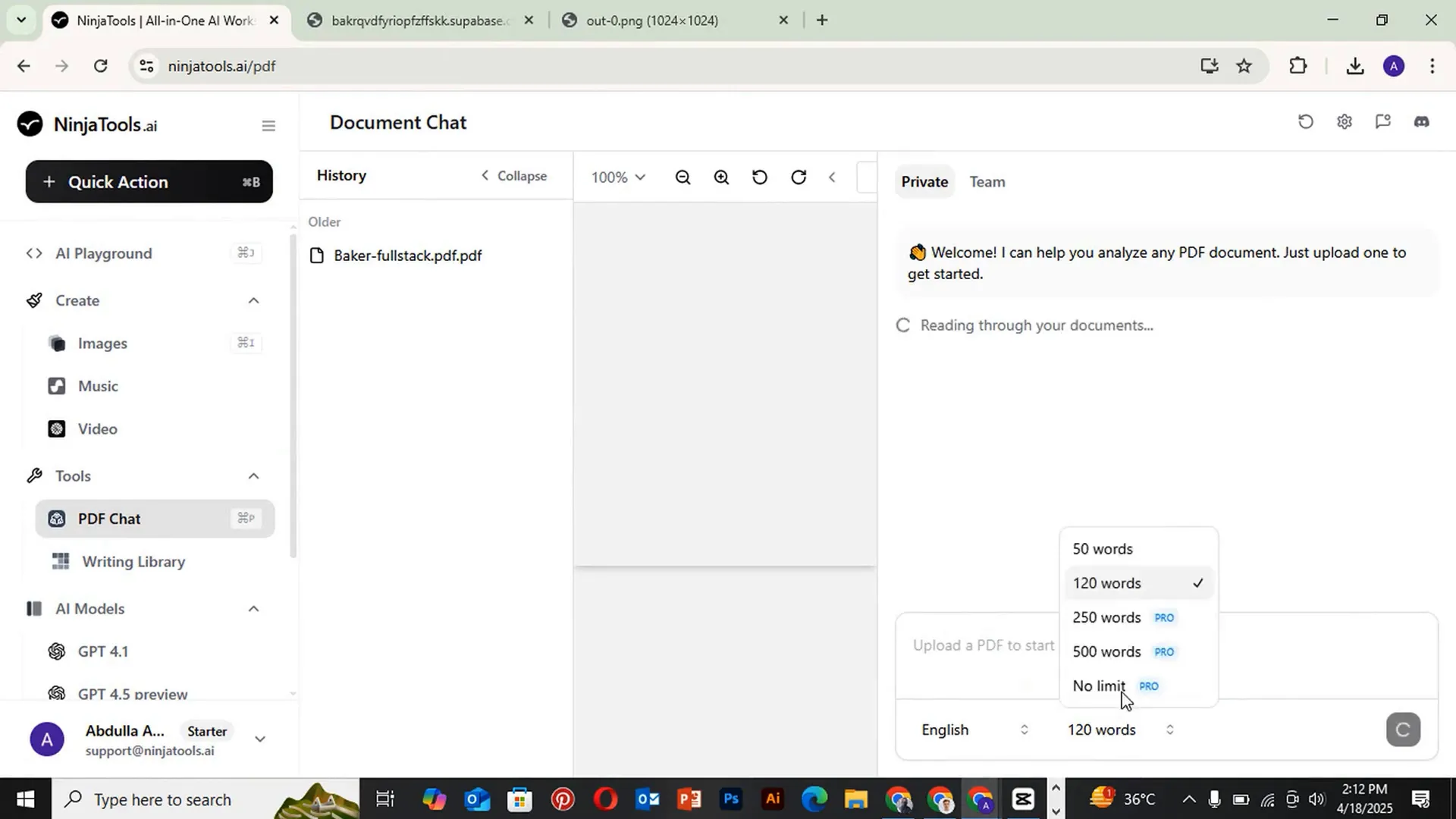 NinjaTools code generator and PDF tools