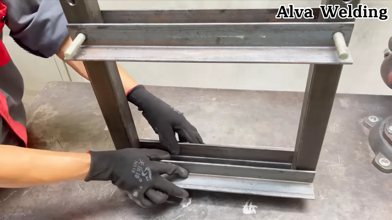 initial light load testing with the ram approaching the bed