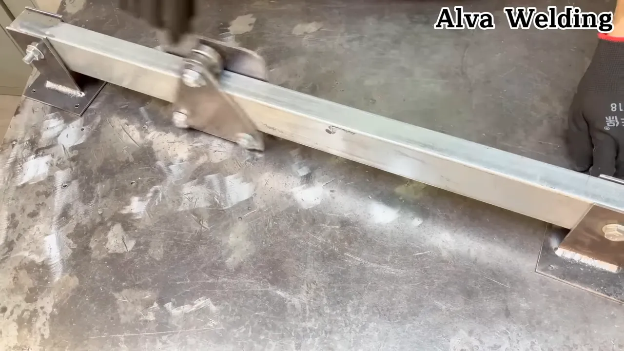 compact holder table organizing spare wheels, guards, and flanges