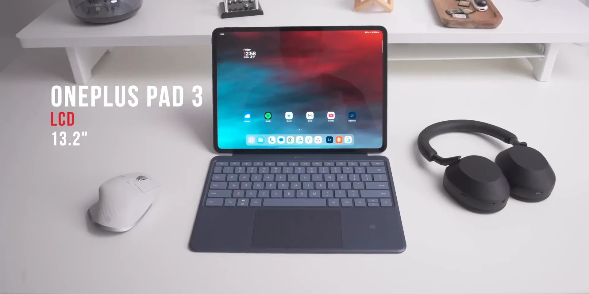 OnePlus Pad 3 display showcasing vibrant colors and smooth UI