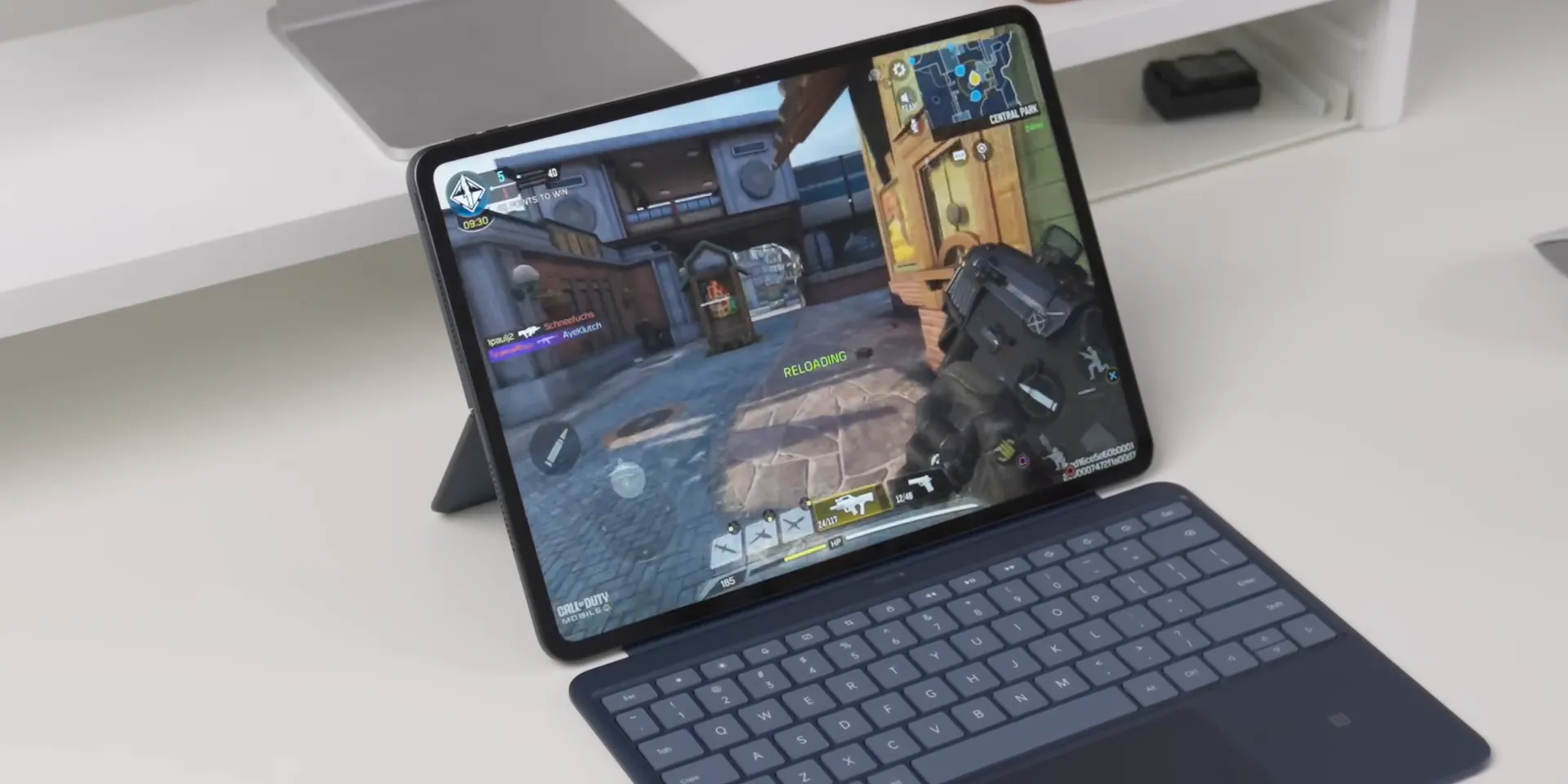 Gaming on the OnePlus Pad 3 with high graphics settings