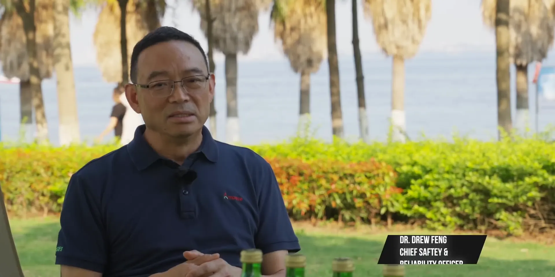 Dr. Drew Fung discussing battery safety