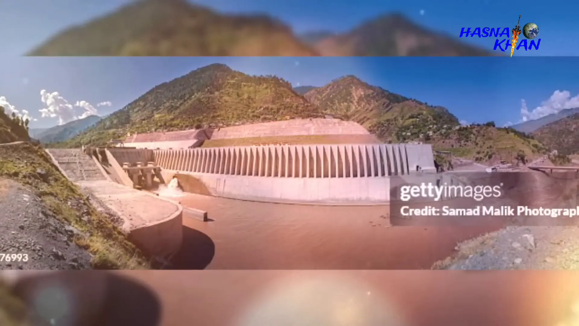 Nasir Dam intake structure of Neelum-Jhelum plant