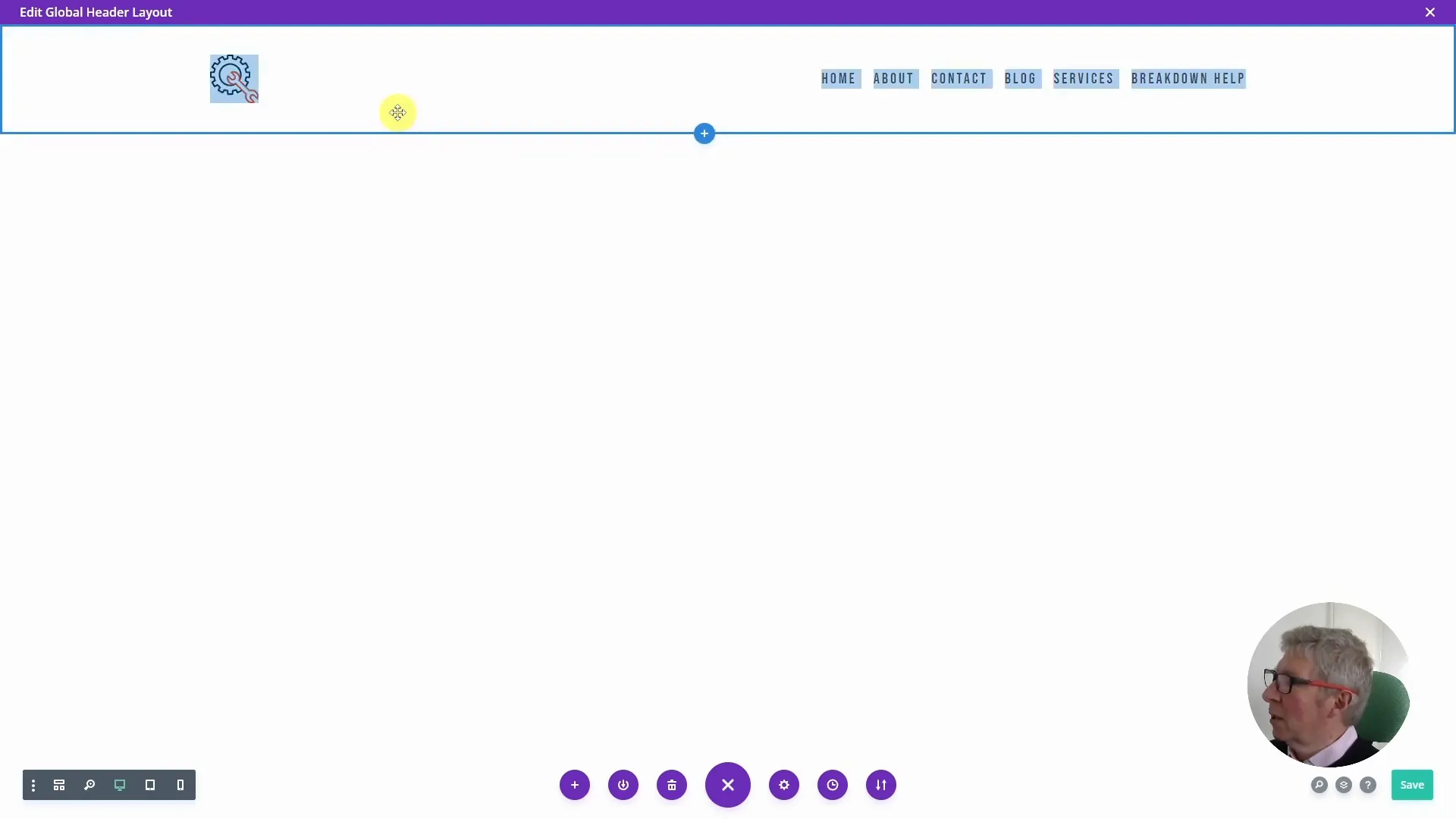 Padding im Headerbereich anpassen
