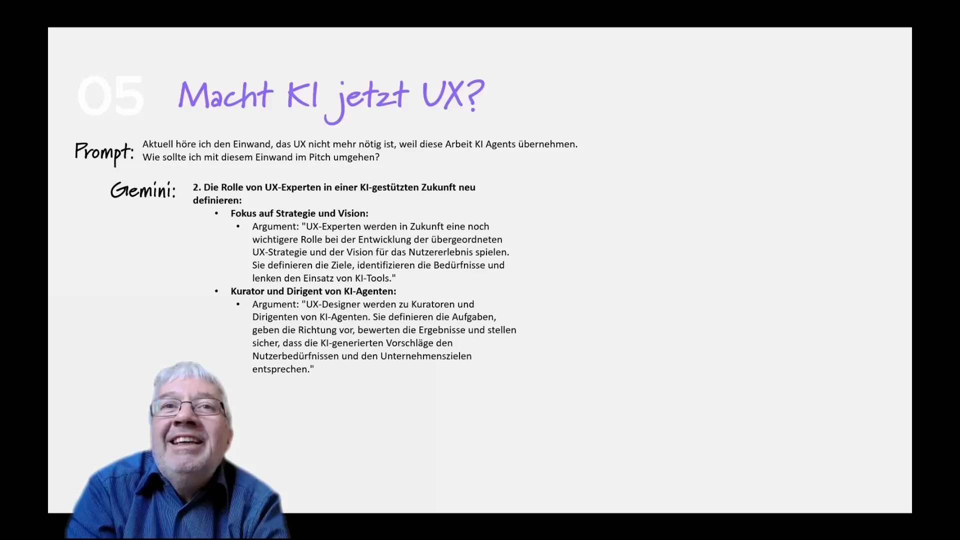 Rolle der UX-Experten in der KI-Zukunft