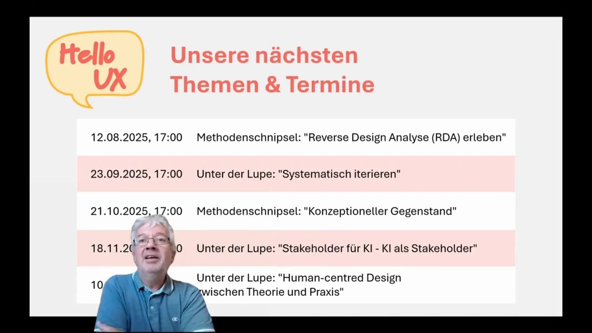 Ausblick auf kommende Themen wie Reverse Design Analyse und KI