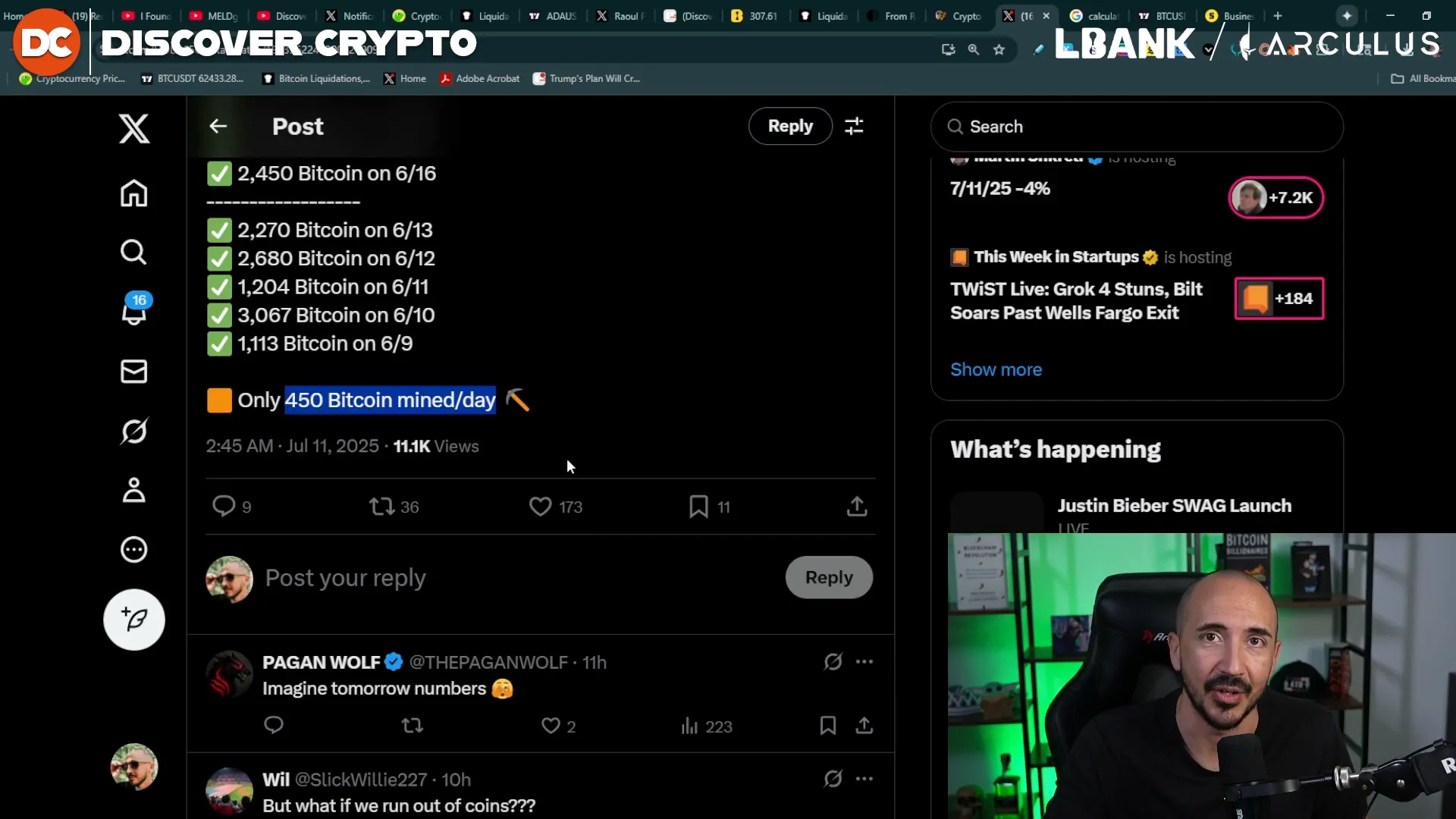 Bitcoin mining block rewards and supply explained