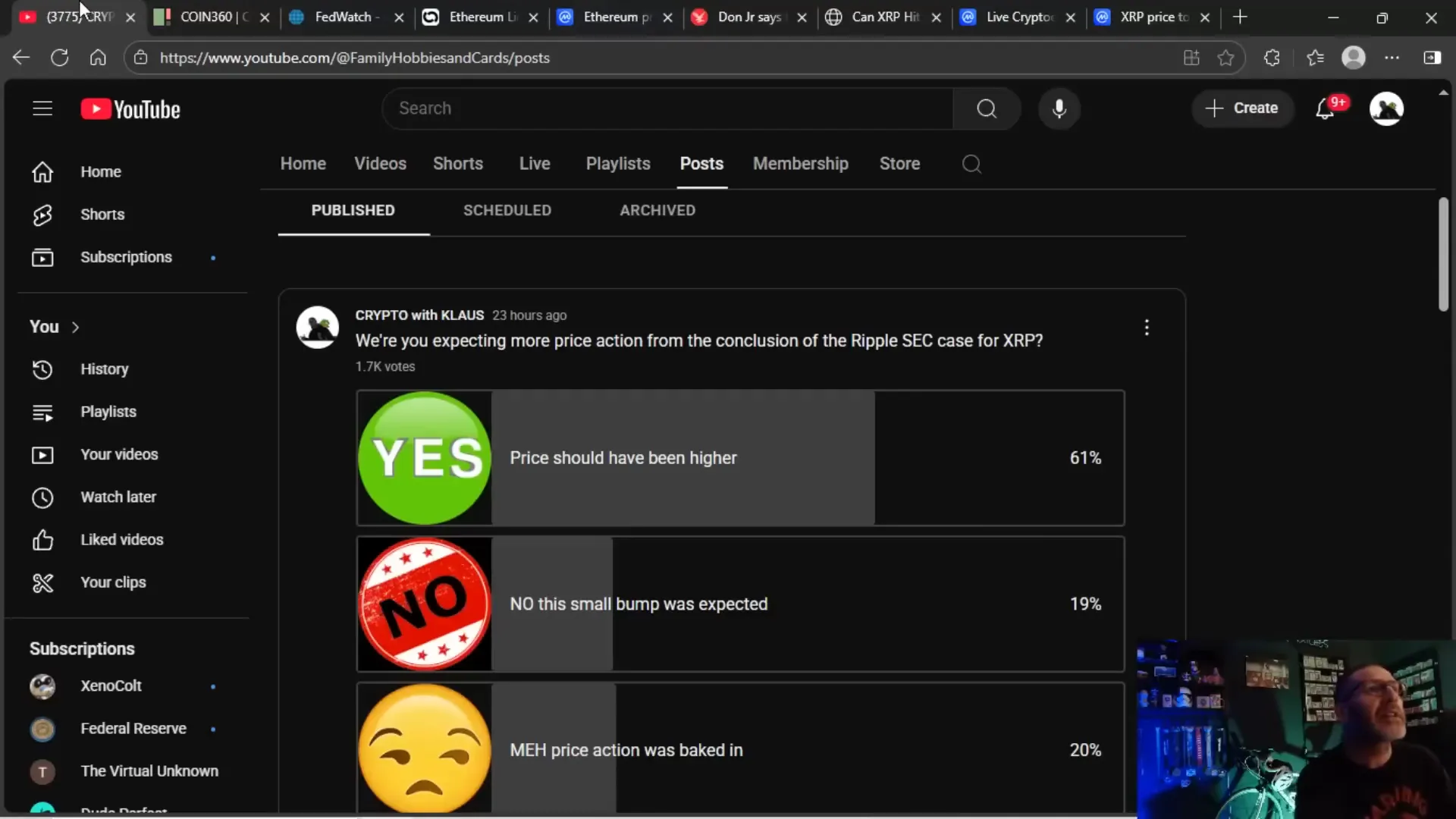 Community poll results: majority expected more price action after Ripple SEC case end