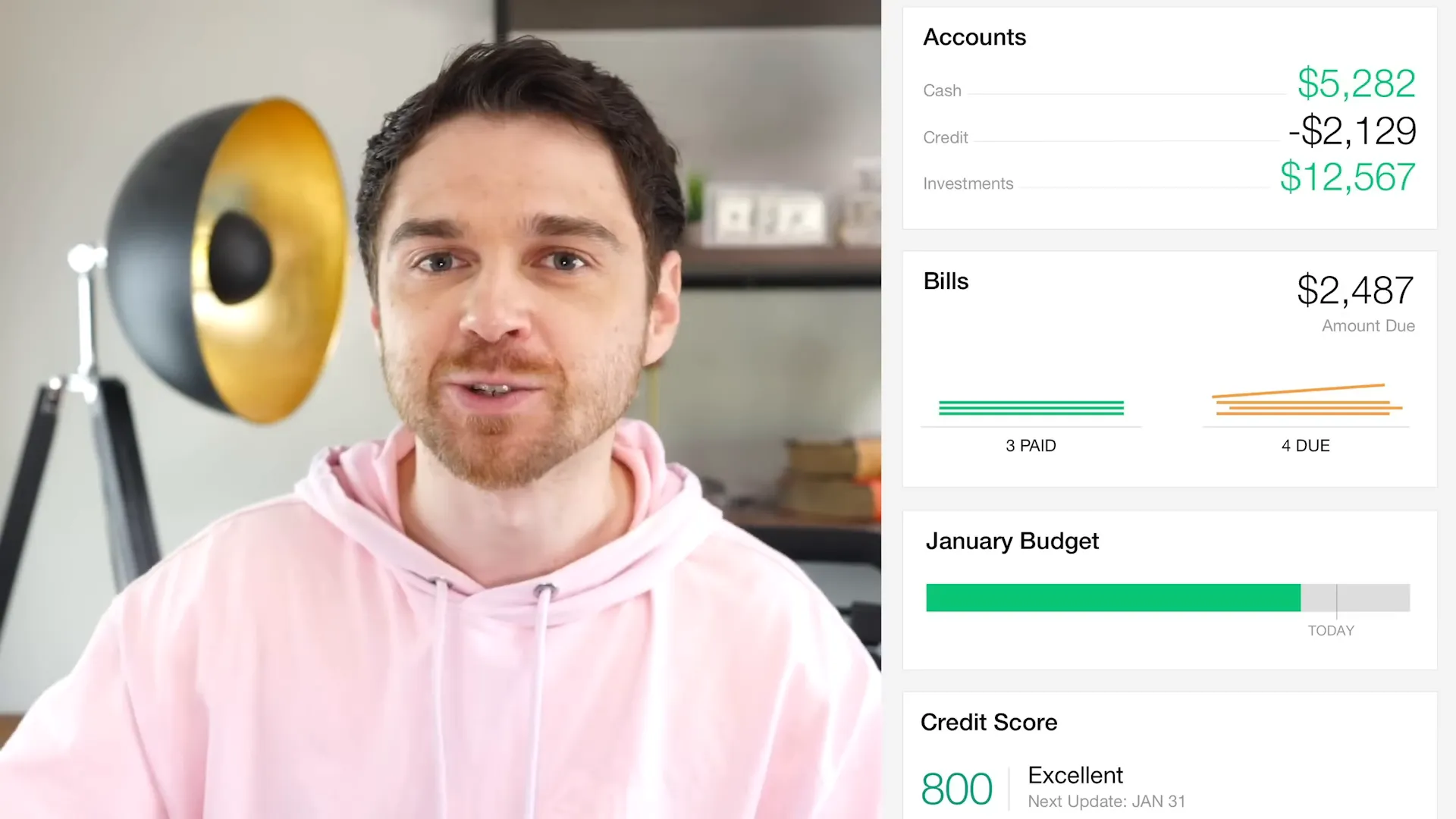Tracking expenses and budgeting using a smartphone app