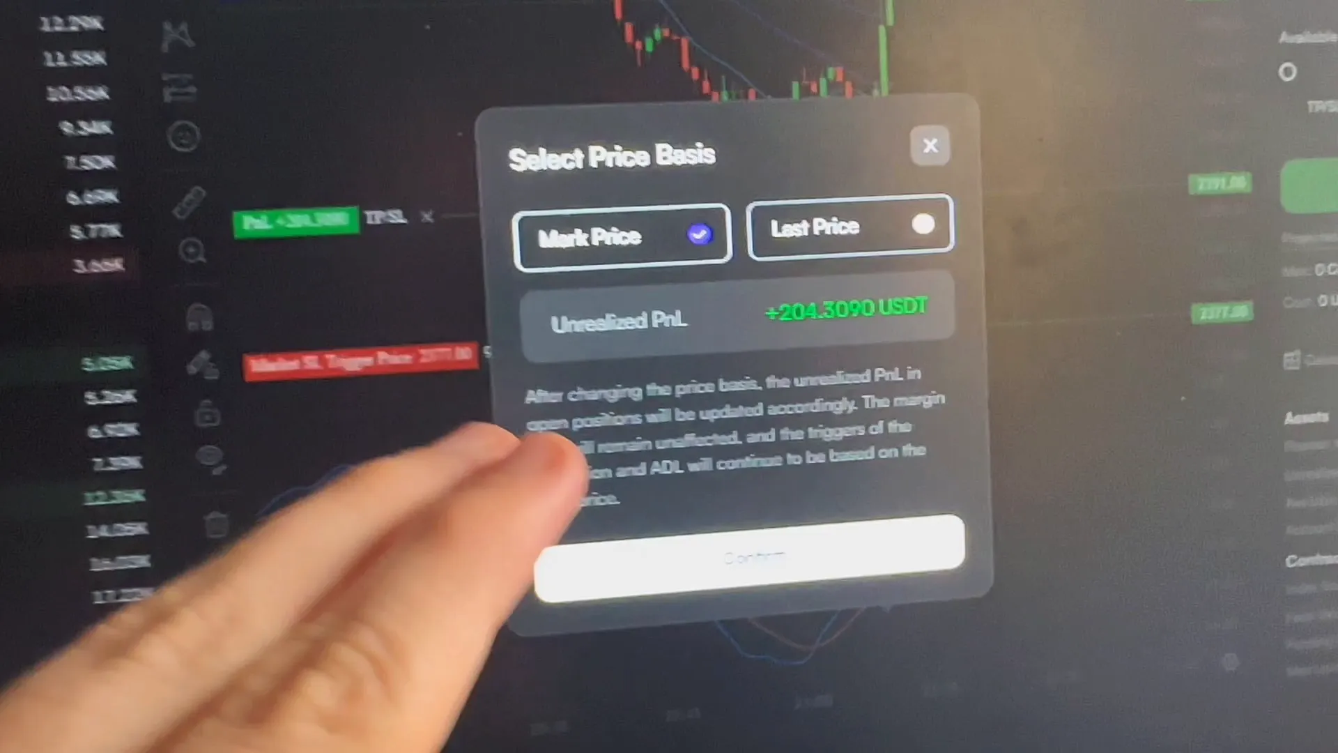 Adjusting stop loss and take profit levels during the trade
