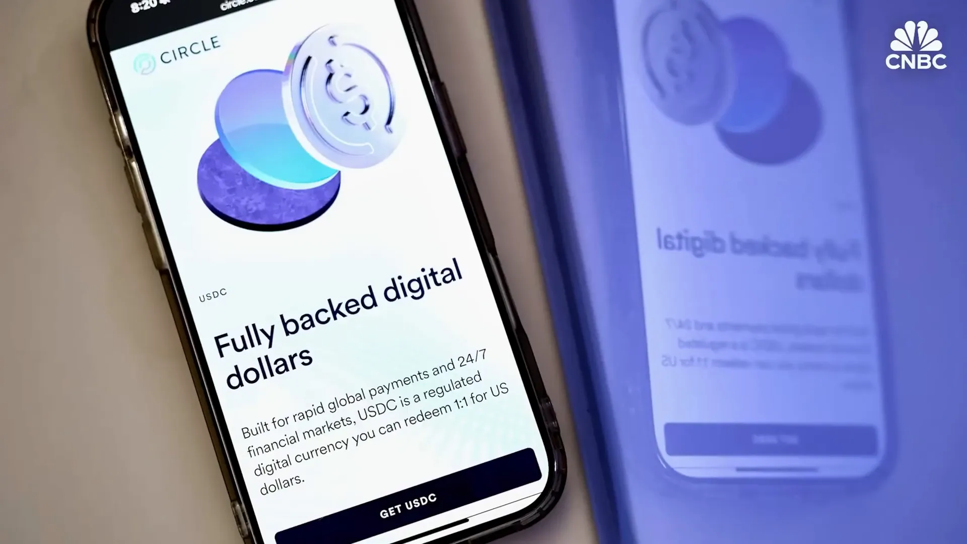 Explaining stablecoins as digital dollars pegged to US dollar