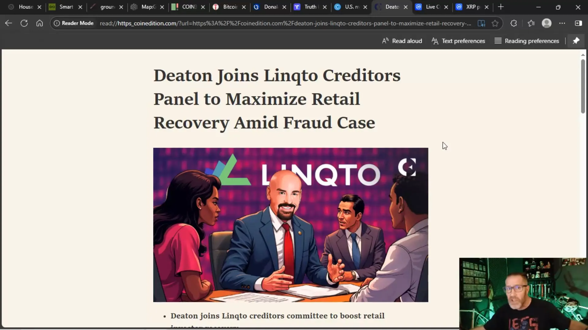 John Deaton joins Linqto creditors panel to fight for retail investors